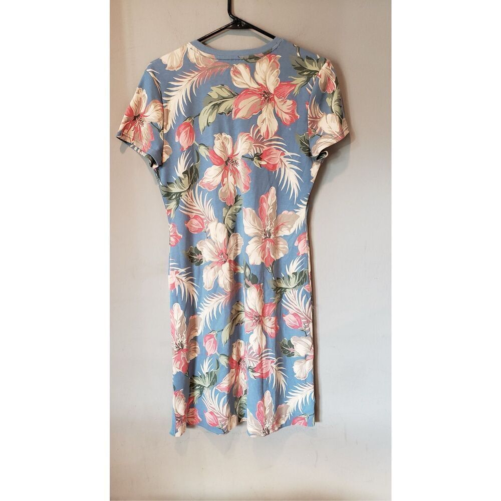 American Living Womens Floral Print Sheath Dress Lighthouse lg